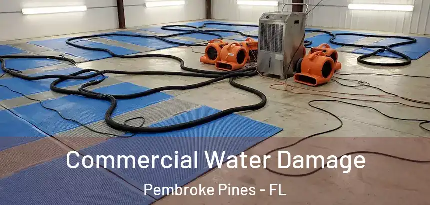 Commercial Water Damage Pembroke Pines - FL