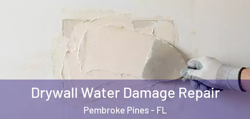  Drywall Water Damage Repair Pembroke Pines - FL